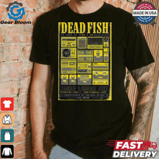 Dead Fish Audio Club In São Paulo Brazil Dec 8 2024 Tour T shirt