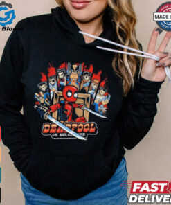 Deadpool and Wolverine X Scott Pilgrim vs The World shirt