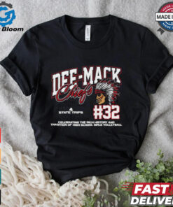 Dee Mack Chiefs #32 Celebrating The Rich History And Tradition Of High School Girls Volleyball Shirt