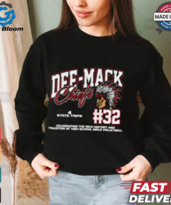 Dee Mack Chiefs #32 Celebrating The Rich History And Tradition Of High School Girls Volleyball Shirt