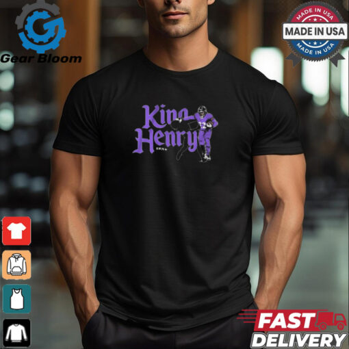 Derrick Henry King Henry Baltimore Ravens NFL t shirt