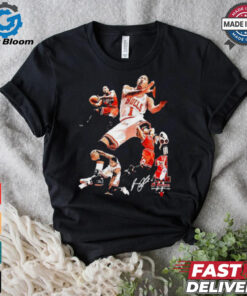 Derrick Rose Chicago Bulls Basketball signature vintage shirt