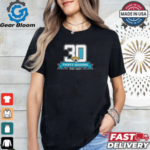 Design Jacksonville Jaguars Reveal 30th Season Logo Shirt