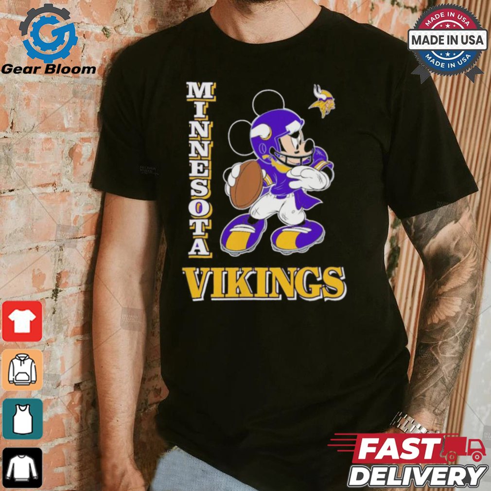 Design Minnesota Vikings Quarterback Mickey Mouse 2024 Shirt Design Minnesota Vikings Quarterback Mickey Mouse 2024 Shirt