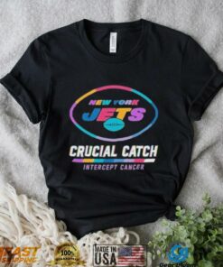 Design New York Jets 2024 Crucial Catch Intercept Cancer Awareness T Shirt