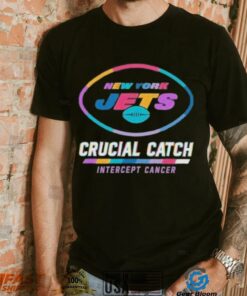 Design New York Jets 2024 Crucial Catch Intercept Cancer Awareness T Shirt