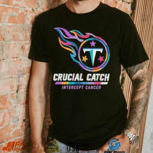 Design Tennessee Titans 2024 Crucial Catch Intercept Cancer Awareness T Shirt