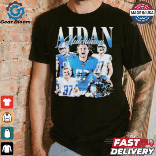 Detroit Lions Aidan Hutchinson T Shirt