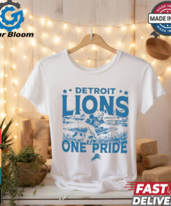 Detroit Lions Gameday One Pride Vintage Stadium Shirt