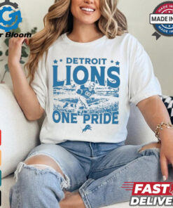 Detroit Lions Gameday One Pride Vintage Stadium Shirt