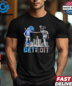 Detroit Lions Goff And Tigers Cabrera Signatures 2024 Shirt