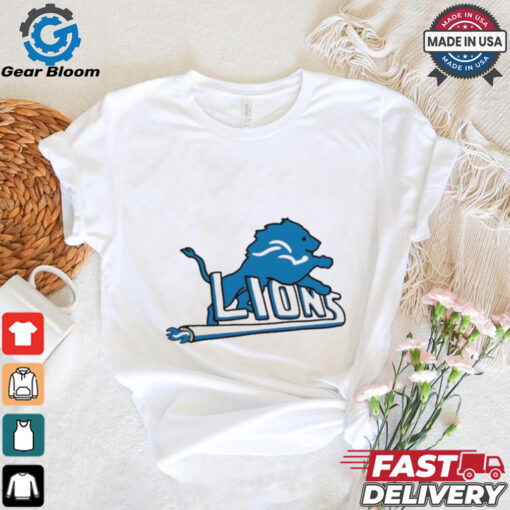 Detroit Lions Pistons NFL x NBA logos shirt