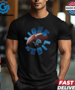 Detroit Lions Spiral Heavyweight T Shirt
