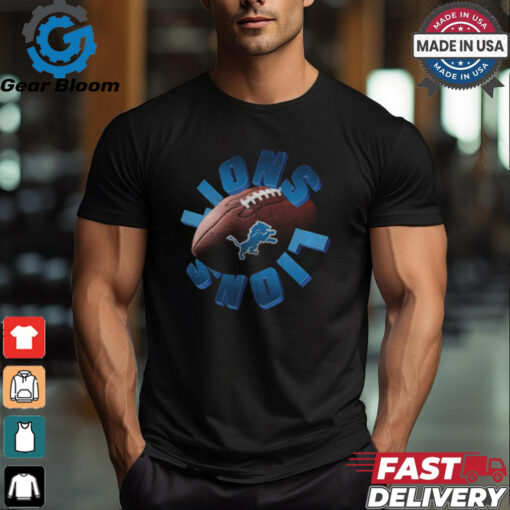 Detroit Lions Spiral Heavyweight T Shirt