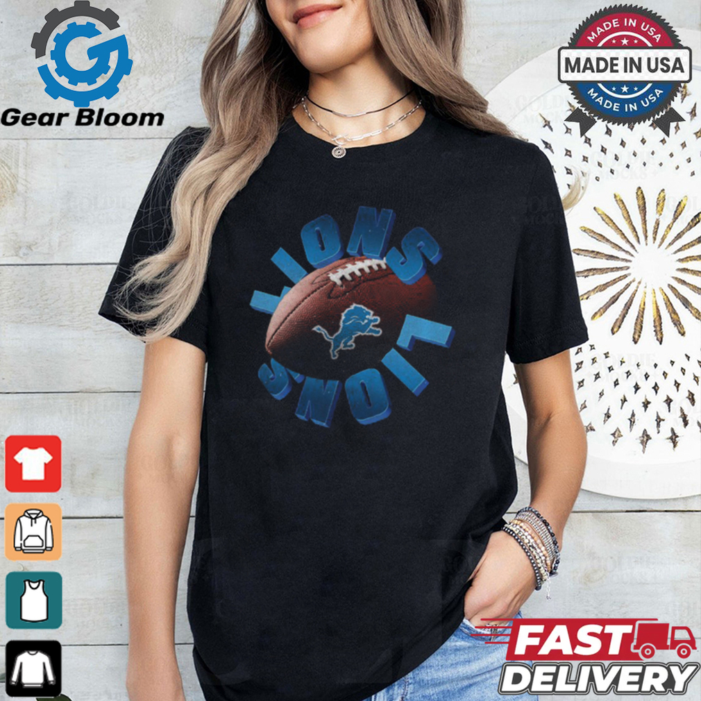 Detroit Lions Spiral Heavyweight T Shirt Detroit Lions Spiral Heavyweight T Shirt
