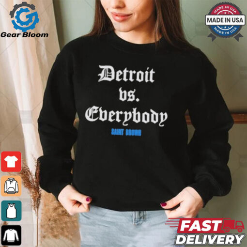 Detroit Lions Vs Cherybody Saint Brown T Shirt