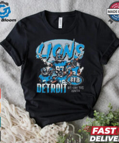 Detroit Lions We Run The North T Shirt