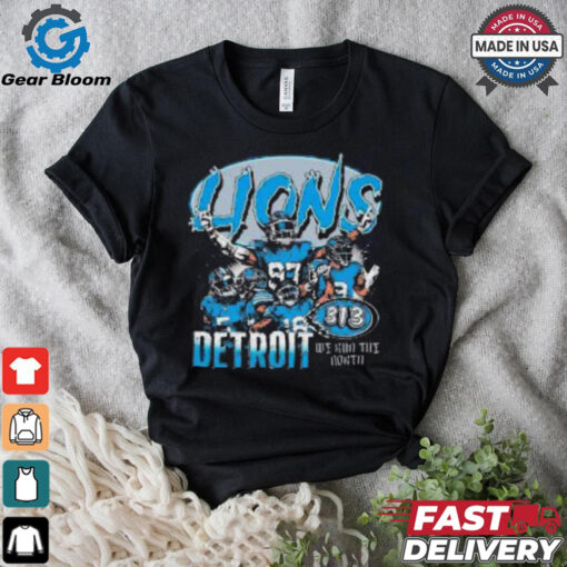 Detroit Lions We Run The North T Shirt