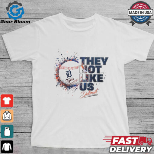 Detroit Tigers Baseball They Not Like Us shirt