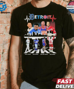 Detroit Tigers Detroit Lions Red Wings Detroit Pistons All The Stars 2024 Signatures Shirt