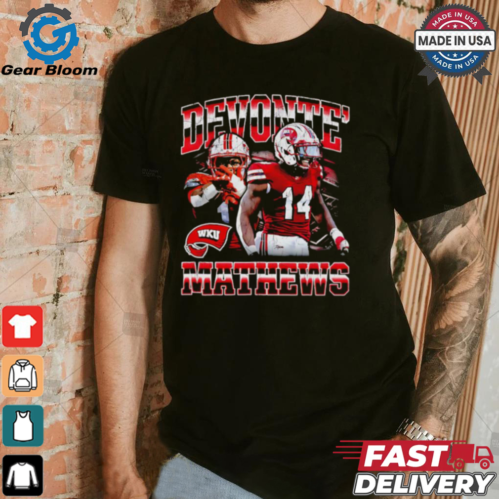 Devonte’ Mathews WKU football 90s shirt Devonte’ Mathews WKU football 90s shirt