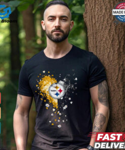 Diamond Encrusted Steelers Heartbreak T Shirt