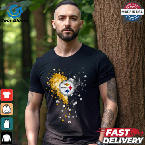 Diamond Encrusted Steelers Heartbreak T Shirt