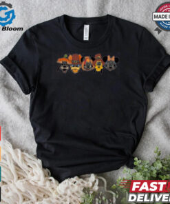 Disney Mickey And Friends Portrait Happy Thanksgiving Shirt