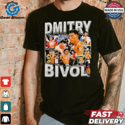 Dmitry Bivol boxing vintage graphic shirt