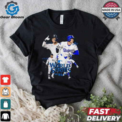 Dodgers at Yankees World Series 2024 graphic shirt