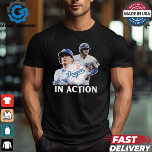 Dodgers in Action Shirt