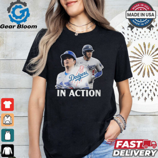 Dodgers in Action Shirt