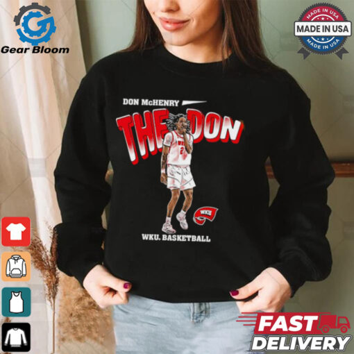 Don McHenry The Don Western Kentucky Hilltoppers cartoon shirt