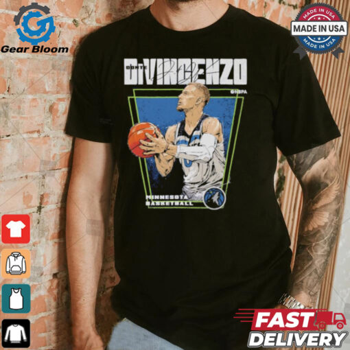 Donte divincenzo minnesota timberwolves premiere signature shirt