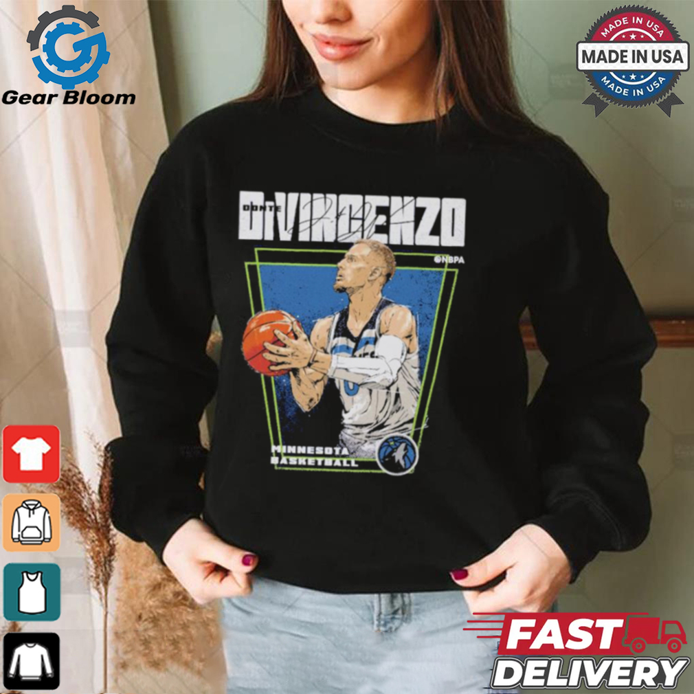 Donte divincenzo minnesota timberwolves premiere signature shirt Donte divincenzo minnesota timberwolves premiere signature shirt