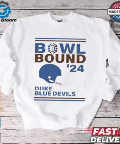 Duke Blue Devils 2024 Bowl Bound Helmet Shirt