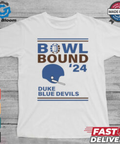 Duke Blue Devils 2024 Bowl Bound Helmet Shirt