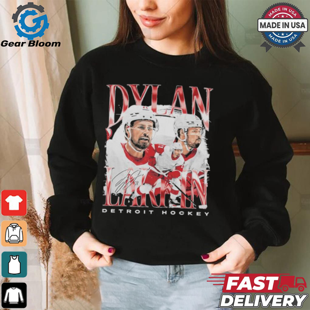 Dylan larkin detroit vintage signature shirt Dylan larkin detroit vintage signature shirt