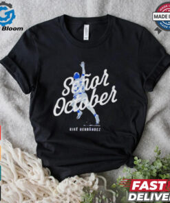 Enrique Hernandez Los Angeles Dodgers baseball team Señor October shirt