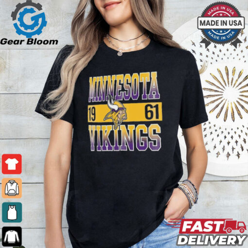 Era Black Minnesota Vikings City Team T Shirt