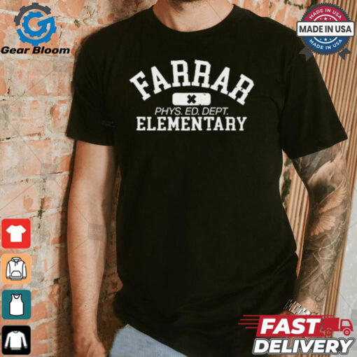 Farrar Phys Ed Dept Elementary Xplr t shirt