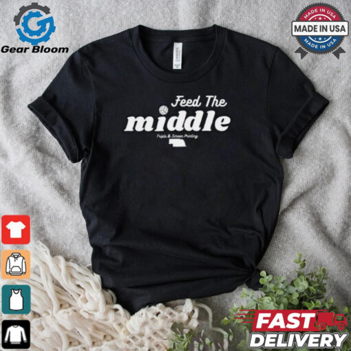 Feed The Middle Triple B Screen Printing Shirt