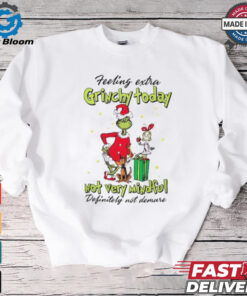 Feeling extra Grinchy today not very mindful Christmas shirt