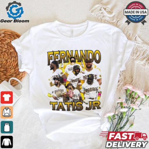 Fernando Tatis Jr Padres baseball graphic MLB shirt