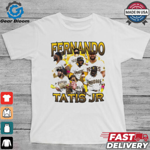 Fernando Tatis Jr Padres baseball graphic MLB shirt