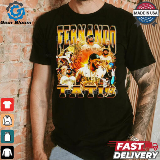 Fernando Tatis Jr Padres baseball player graphic MLB shirt