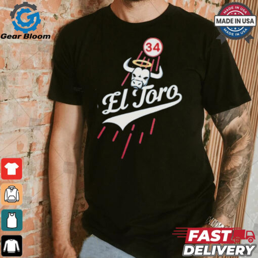 Fernando Valenzuela 34 El Toro Shirt