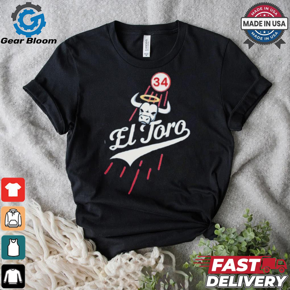 Fernando Valenzuela 34 El Toro Shirt Fernando Valenzuela 34 El Toro Shirt