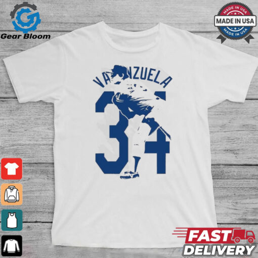 Fernando Valenzuela 34 Legend Hall of Famer Shirt