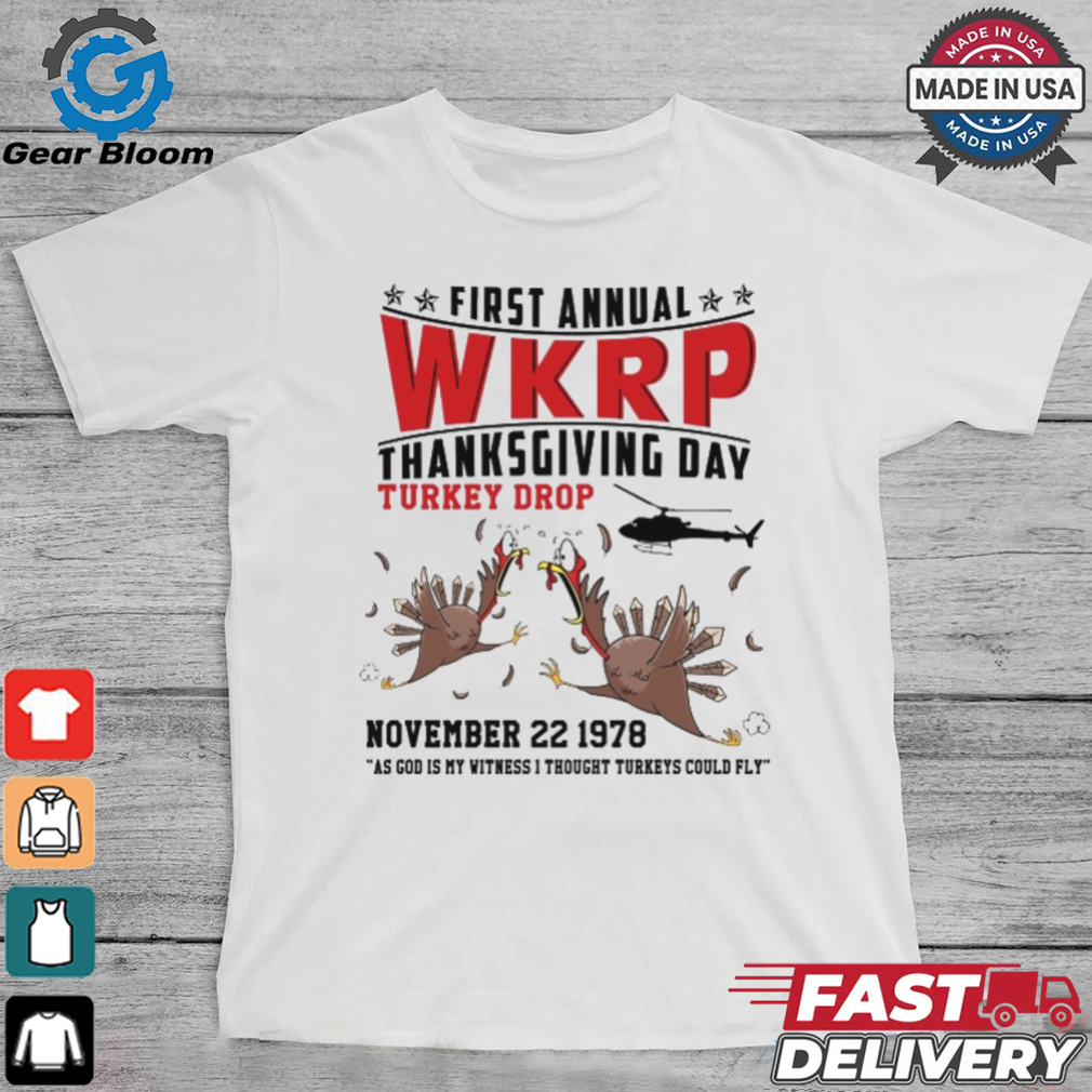 First Annual WKRP Hooded shirt First Annual WKRP Hooded shirt